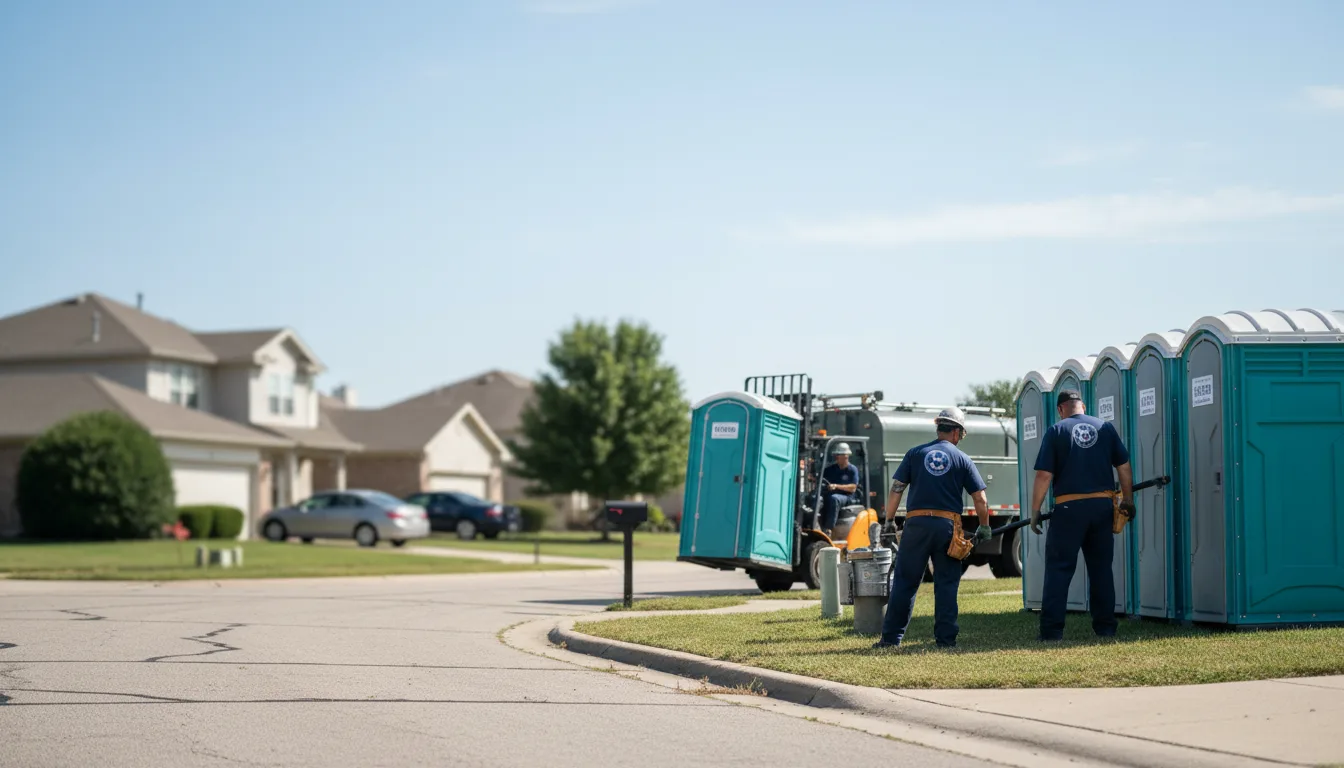 Porta Potty Rental in Sharon, OK near me